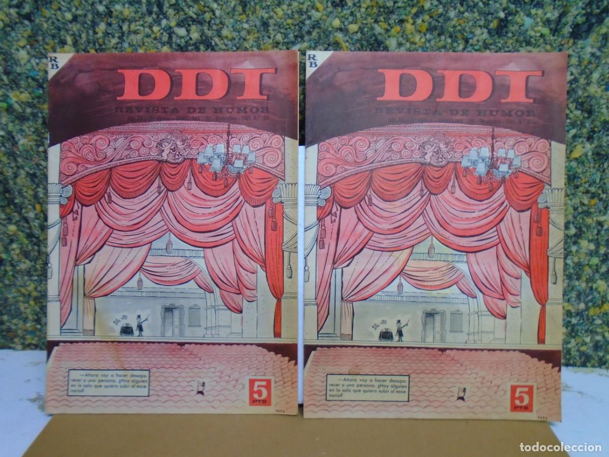 Coleccionismo de revistas y peri&oacute;dicos: DDT.REVISTA DE HUMOR.2 EJEMPLARES DEL N&ordm; 755 DEL 20/12/1965.IMPECABLES.