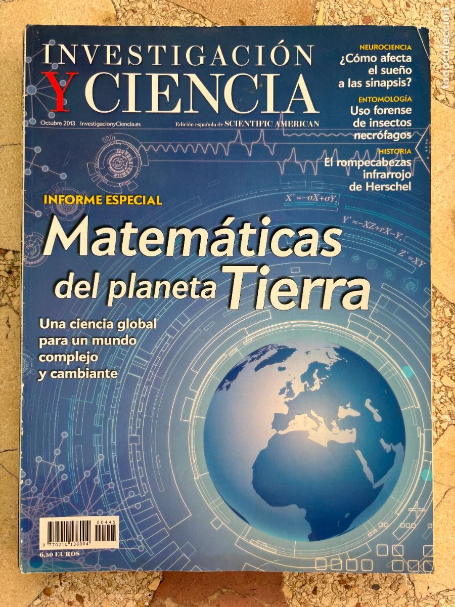 Coleccionismo de revistas y peri&oacute;dicos: INVESTIGACI&Oacute;N Y CIENCIA N&ordm; 445 A&Ntilde;O 2013. SUE&Ntilde;O Y SINAPSIS. INSECTOS NECR&Oacute;FAGOS.