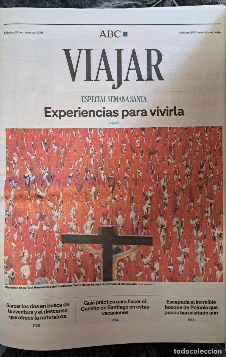 Collezionismo di Riviste e Giornali: TC79/ SEMANA SANTA. SUPLEMENTO VIAJAR ABC 2026
