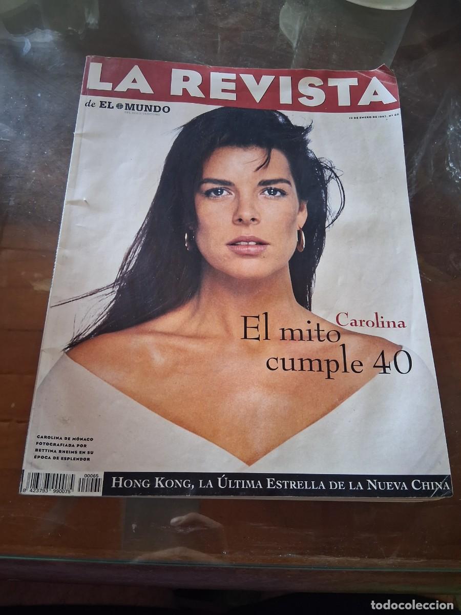 Coleccionismo de revistas y peri&oacute;dicos: Revista del mundo 65 Carolina de M&oacute;naco baloncesto Michael Jordan Shaquille O'Neal Dennis Rodman