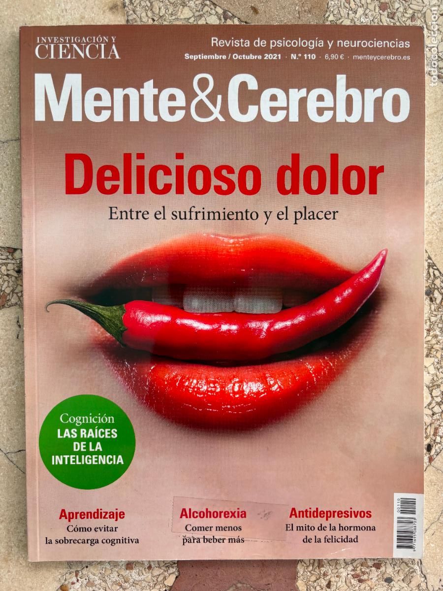 Coleccionismo de revistas y peri&oacute;dicos: MENTE & CEREBRO N&ordm; 110 A&Ntilde;O 2021. RA&Iacute;CES DE LA INTELIGENCIA. ANTIDEPRESIVOS. ALCOHOREXIA.