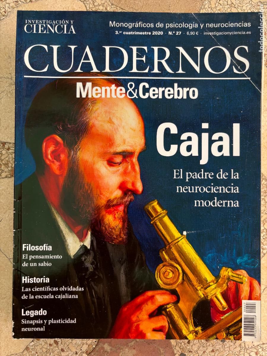 Coleccionismo de revistas y peri&oacute;dicos: CUADERNOS MENTE & CEREBRO N&ordm; 27 A&Ntilde;O 2020. NEUROCIENCIA MODERNA. SINAPSISS Y PLASTICIDAD NEURONAL.