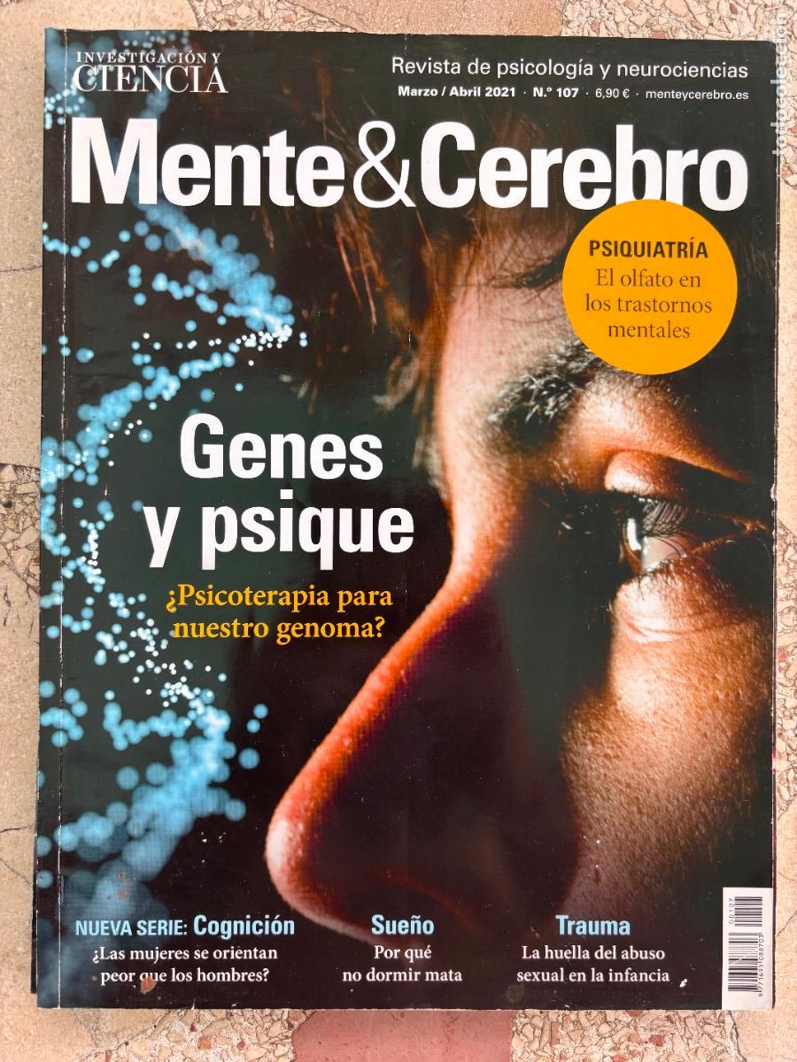 Coleccionismo de revistas y peri&oacute;dicos: MENTE & CEREBRO N&ordm; 107 A&Ntilde;O 2021. GENES Y PSIQUE. SUE&Ntilde;O. ORIENTACI&Oacute;N DE LAS MUJERES.