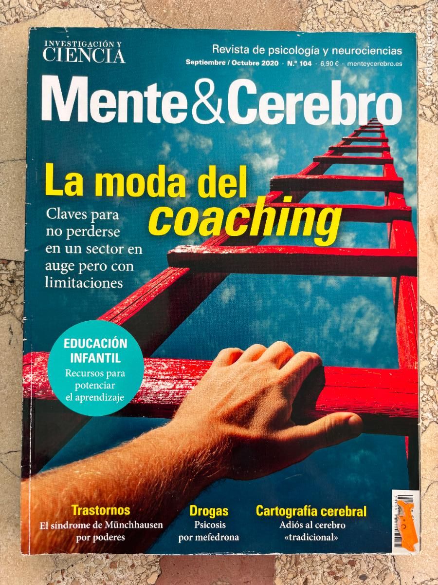 Coleccionismo de revistas y peri&oacute;dicos: MENTE & CEREBRO N&ordm; 104 A&Ntilde;O 2020. MODA DEL COACHING. PSICOSIS POR MEFEDRONA. S&Iacute;NDROME DE M&Uuml;NCHHAUSEN.
