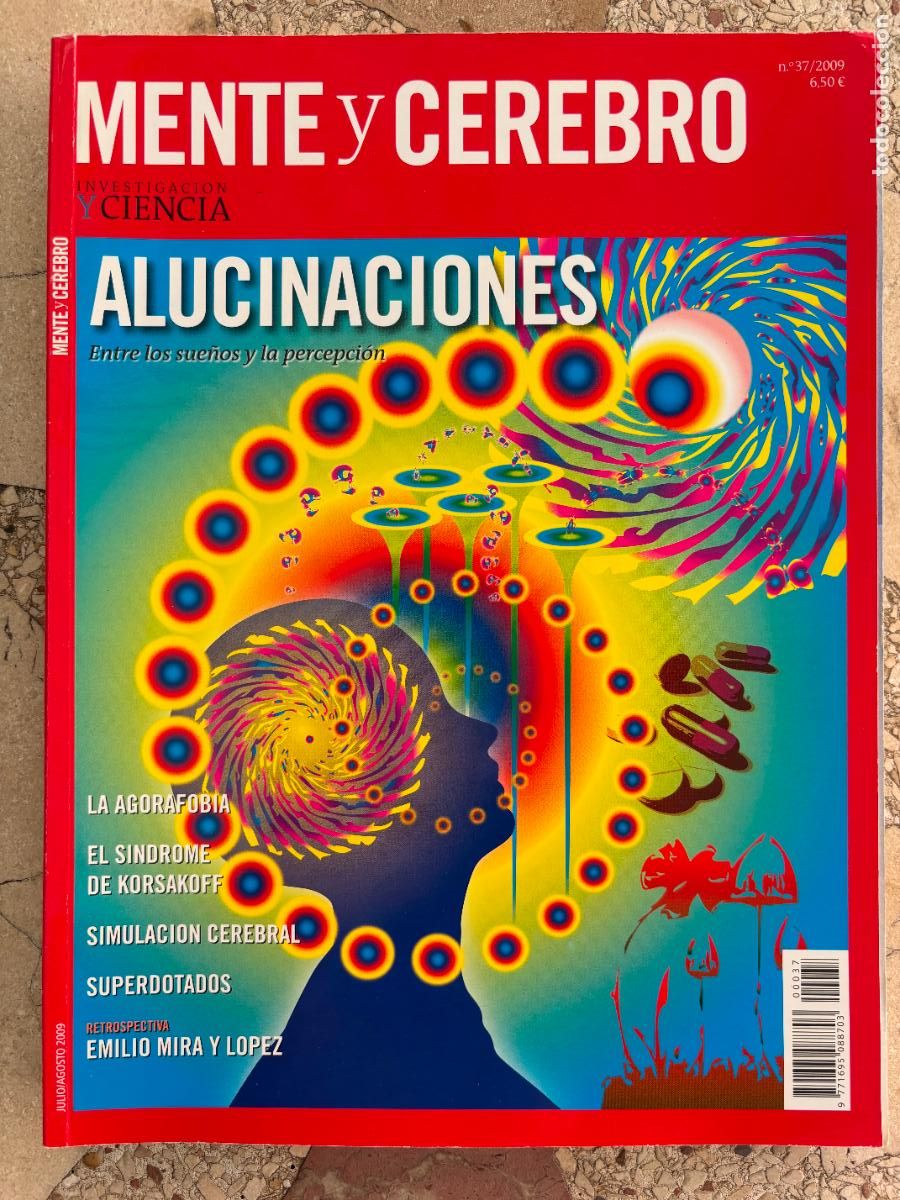 Coleccionismo de revistas y peri&oacute;dicos: MENTE & CEREBRO N&ordm; 37 A&Ntilde;O 2009. ALUCINACIONES. AGORAFOBIA. S&Iacute;NDROME DE KORSAKOFF. SUPERDOTADOS.