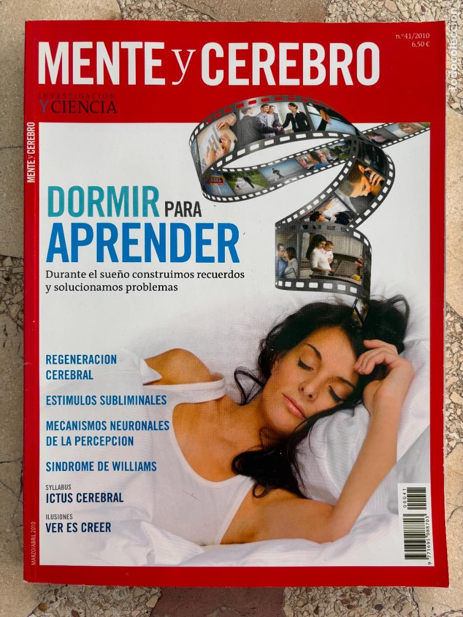 Coleccionismo de revistas y peri&oacute;dicos: MENTE & CEREBRO N&ordm; 41 A&Ntilde;O 2010. REGENERACI&Oacute;N CEREBRAL. EST&Iacute;MULOS SUBLIMINALES. S&Iacute;NDROME DE WILLIAMS.