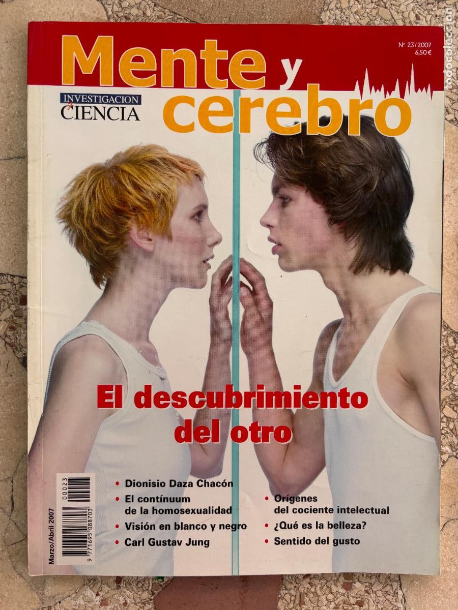 Coleccionismo de revistas y peri&oacute;dicos: MENTE & CEREBRO N&ordm; 23 A&Ntilde;O 2007. DIONISIO DAZA CHAC&Oacute;N. CAR GUSTAV JUNG. COCIENTE INTELECTUAL.
