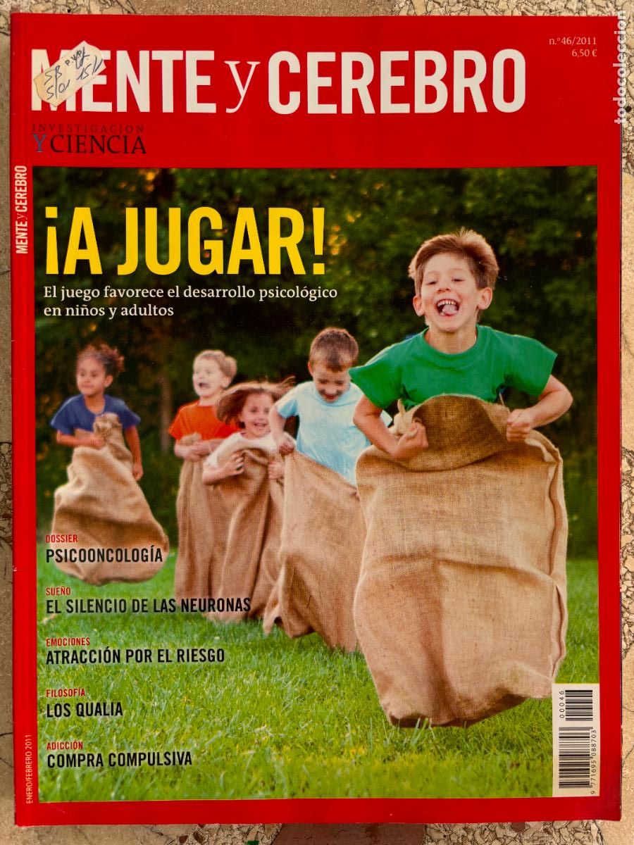 Coleccionismo de revistas y peri&oacute;dicos: MENTE & CEREBRO N&ordm; 46 A&Ntilde;O 2011. PSICOONCOLOG&Iacute;A. SILENCIO DE LAS NEURONAS. COMPRA COMPULSIVA.