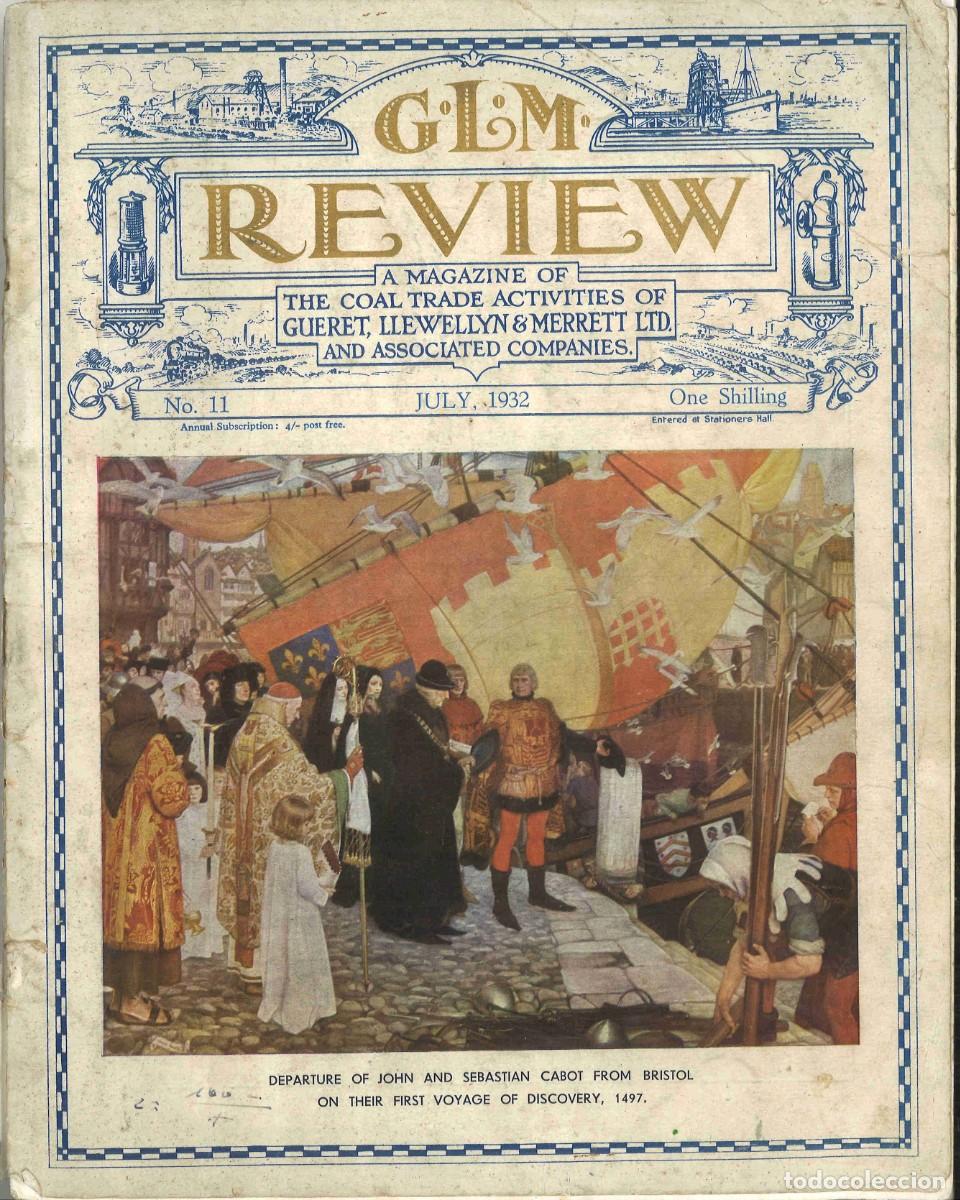Coleccionismo de revistas y peri&oacute;dicos: Revista GLM Review. n&ordm; 11. Julio 1932