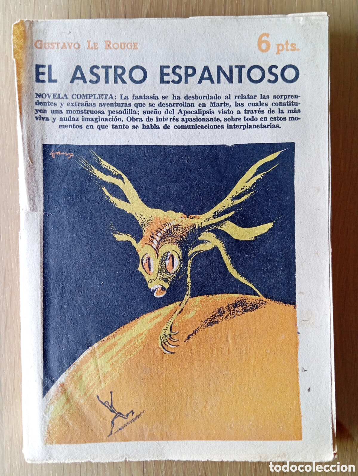 Sammeln von Zeitschriften und Zeitungen: GUSTAVO LE ROUGE EL ASTRO ESPANTOSO REVISTA NOVELAS Y CUENTOS 1407 A&Ntilde;O 1958