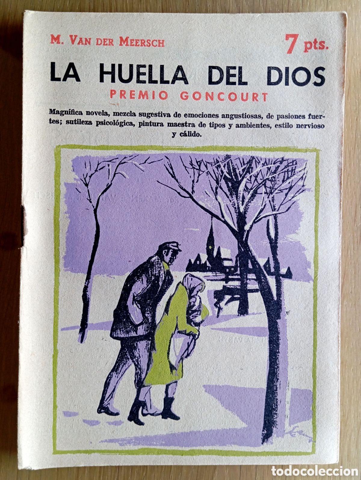 Coleccionismo de revistas y peri&oacute;dicos: M. VAN DER MEERSCH LA HUELLA DEL DIOS PREMIO GONCOURT REVISTA NOVELAS Y CUENTOS 1460 A&Ntilde;O 1959
