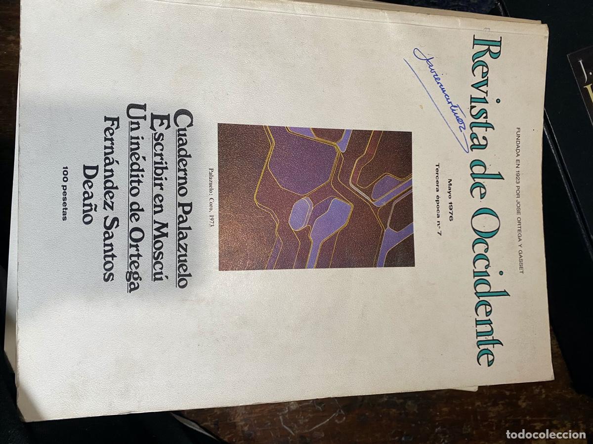 Coleccionismo de revistas y peri&oacute;dicos: REVISTA DE OCCIDENTE, 1923 POR ORTEGA Y GASSET, MAYO 1976