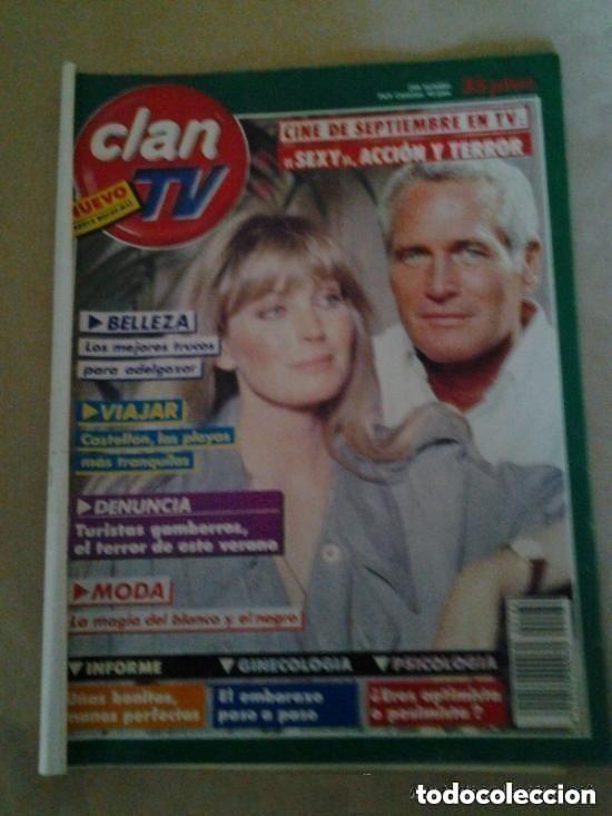 Coleccionismo de revistas y peri&oacute;dicos: CLAN TV -N 186 - 1 AL 7 SEPTIEMBRE 1990