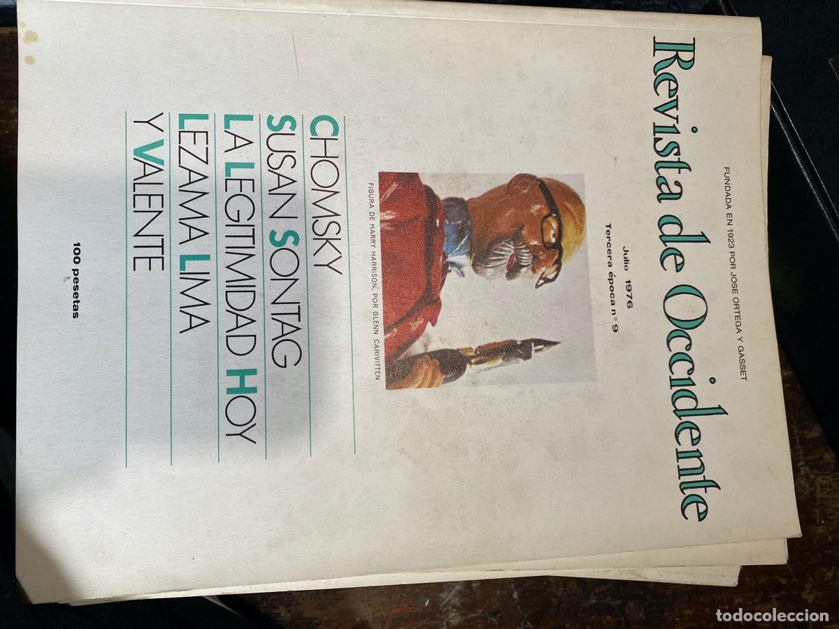 Coleccionismo de revistas y peri&oacute;dicos: REVISTA DE OCCIDENTE, 1923 POR ORTEGA Y GASSET, JULIO 1976
