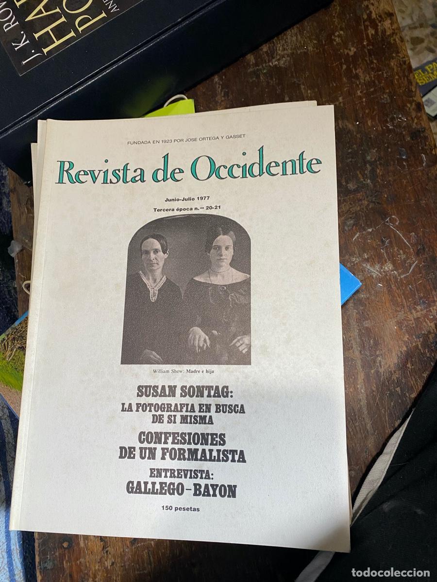 Coleccionismo de revistas y peri&oacute;dicos: REVISTA DE OCCIDENTE, 1923 POR ORTEGA Y GASSET, JUNIO JULIO 1977