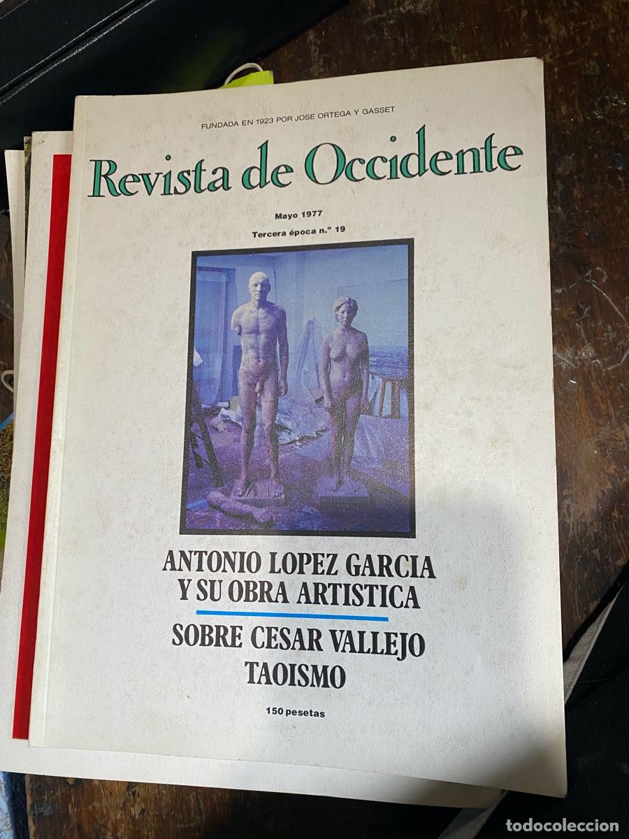 Coleccionismo de revistas y peri&oacute;dicos: REVISTA DE OCCIDENTE, 1923 POR ORTEGA Y GASSET, MAYO 1977