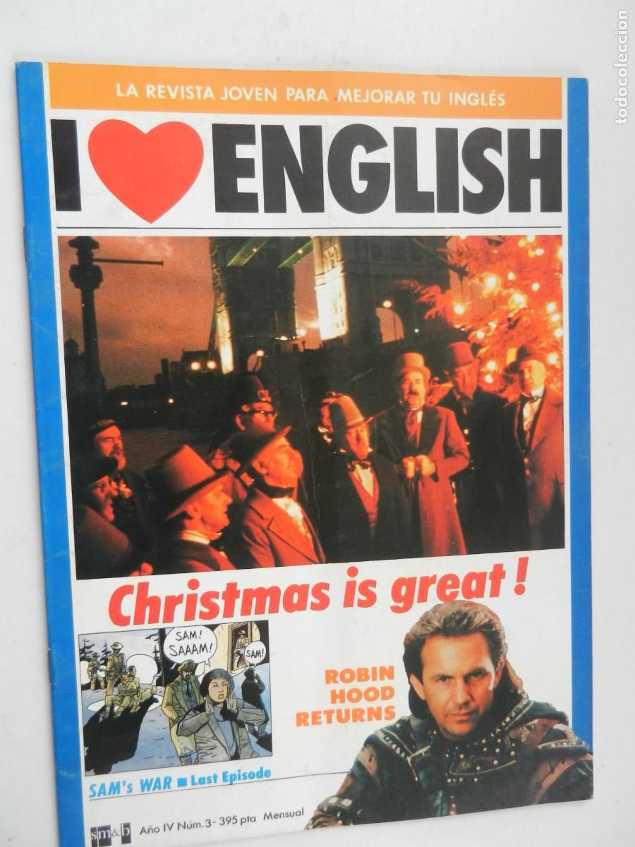 Coleccionismo de revistas y peri&oacute;dicos: I LOVE ENGLISH - LA REVISTA JOVEN PARA MEJORAR TU INGLES N&ordm; 3 - CHRISTMAS IS GREAT!