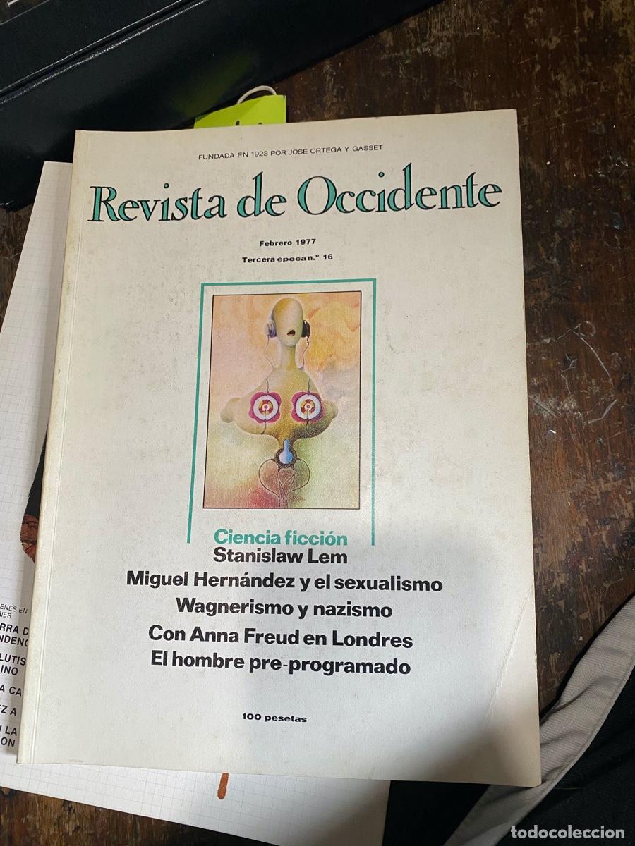 Coleccionismo de revistas y peri&oacute;dicos: REVISTA DE OCCIDENTE, 1923 POR ORTEGA Y GASSET, FEBRERO 1977