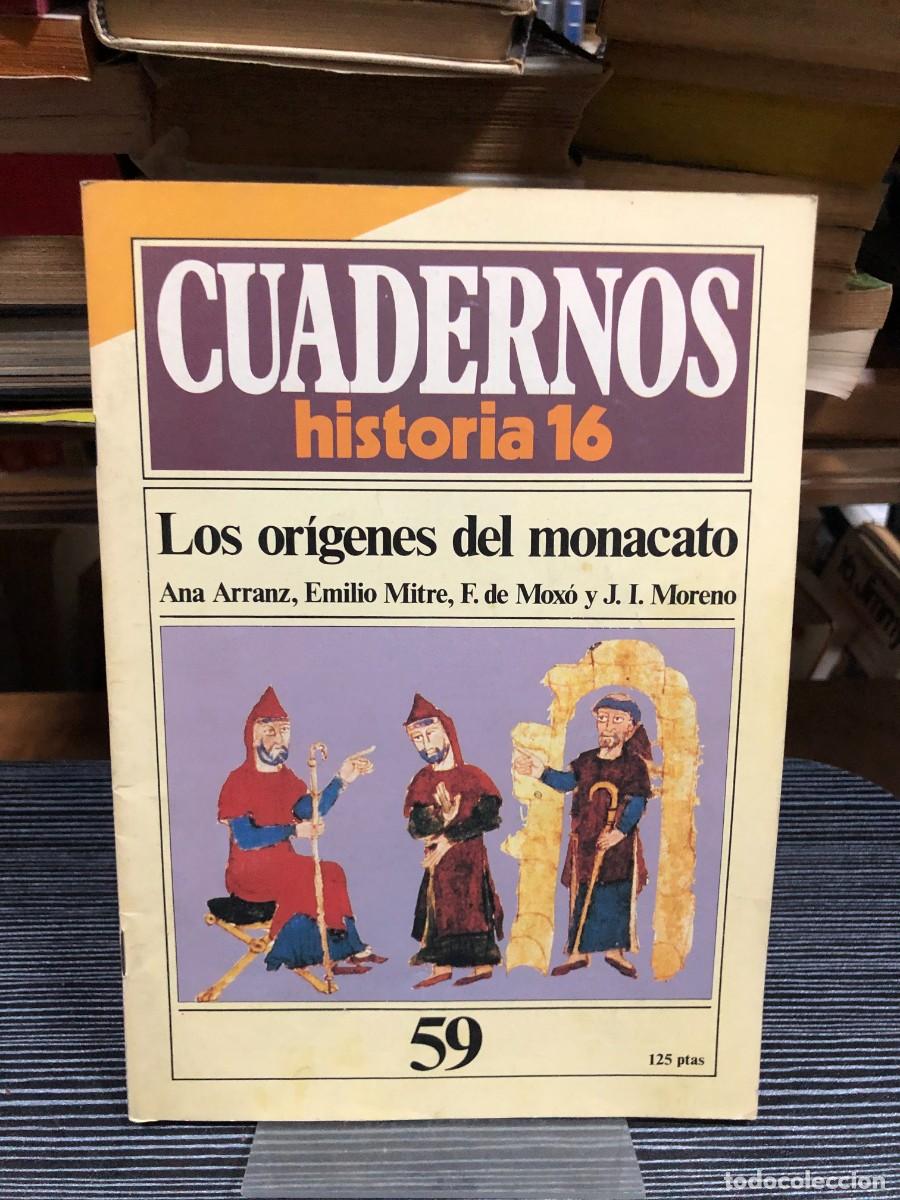Coleccionismo de revistas y peri&oacute;dicos: Cuadernos Historia 16 N&ordm; 59 Los or&iacute;genes del monacato (Ana Arranz, Emilio Mitre...)