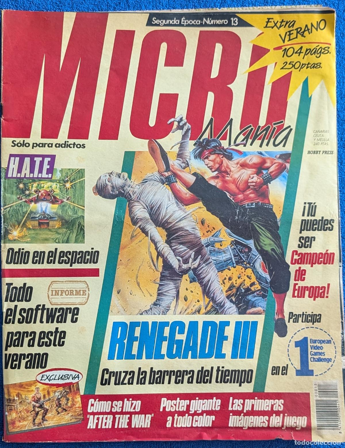 Coleccionismo de revistas y peri&oacute;dicos: Microman&iacute;a - A&ntilde;o V - Segunda &eacute;poca - N&ordm; 13 (1989)