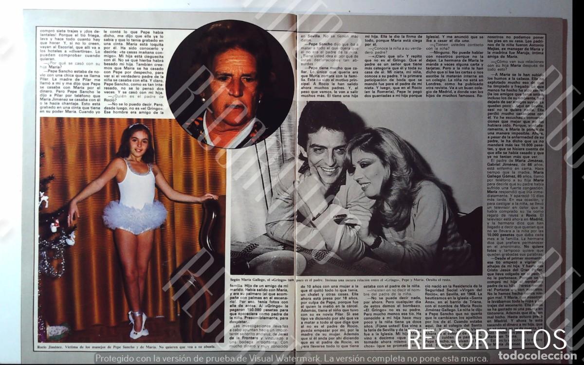 Coleccionismo de revistas y peri&oacute;dicos: MARIA JIMENEZ PEPE SANCHO ROCIO