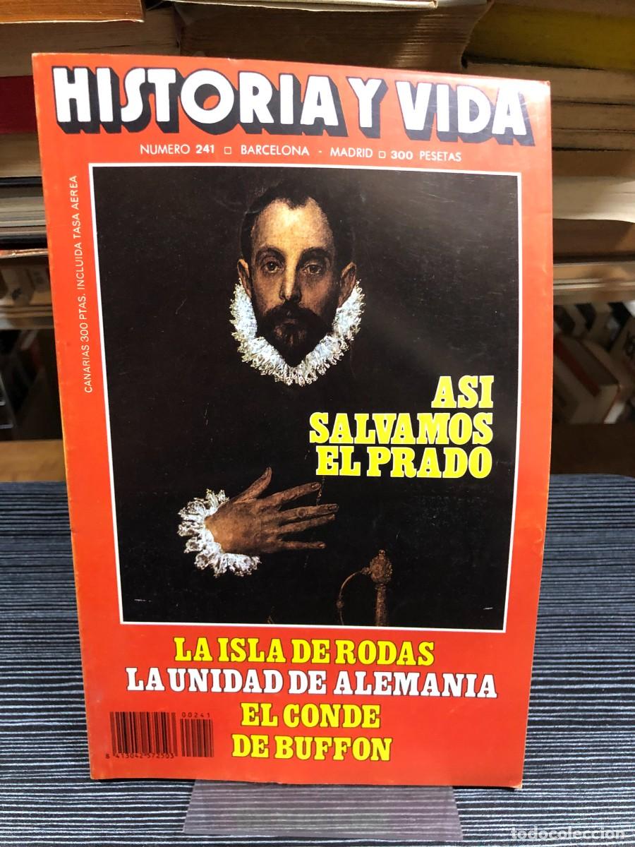 Coleccionismo de revistas y peri&oacute;dicos: Historia y Vida La protecci&oacute;n de las obras del Museo del Prado, la Isla de Rodas, Alemania y el Cond