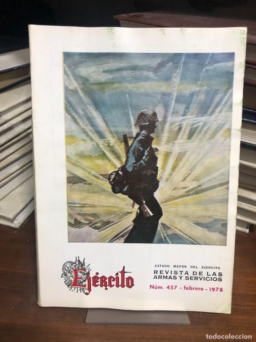 Coleccionismo de revistas y peri&oacute;dicos: Ej&eacute;rcito (N&ordm; 457 - Febrero 1978) T&aacute;ctica, armamento e historia: Revista de las armas y servicios del