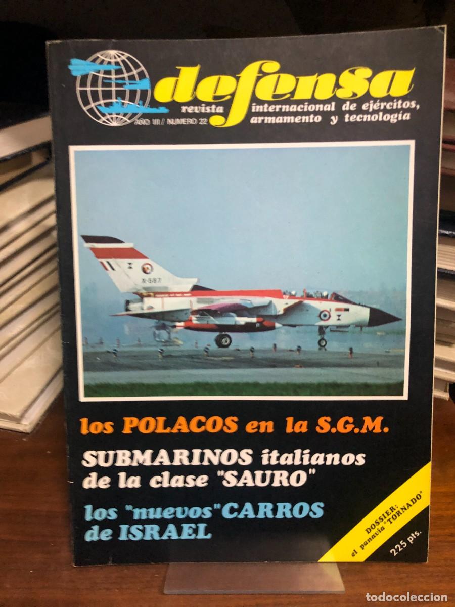 Coleccionismo de revistas y peri&oacute;dicos: Defensa (N&ordm; 22 - A&ntilde;o III) Militaria internacional: Polacos en la S.G.M., submarinos italianos &rdquo;Sauro