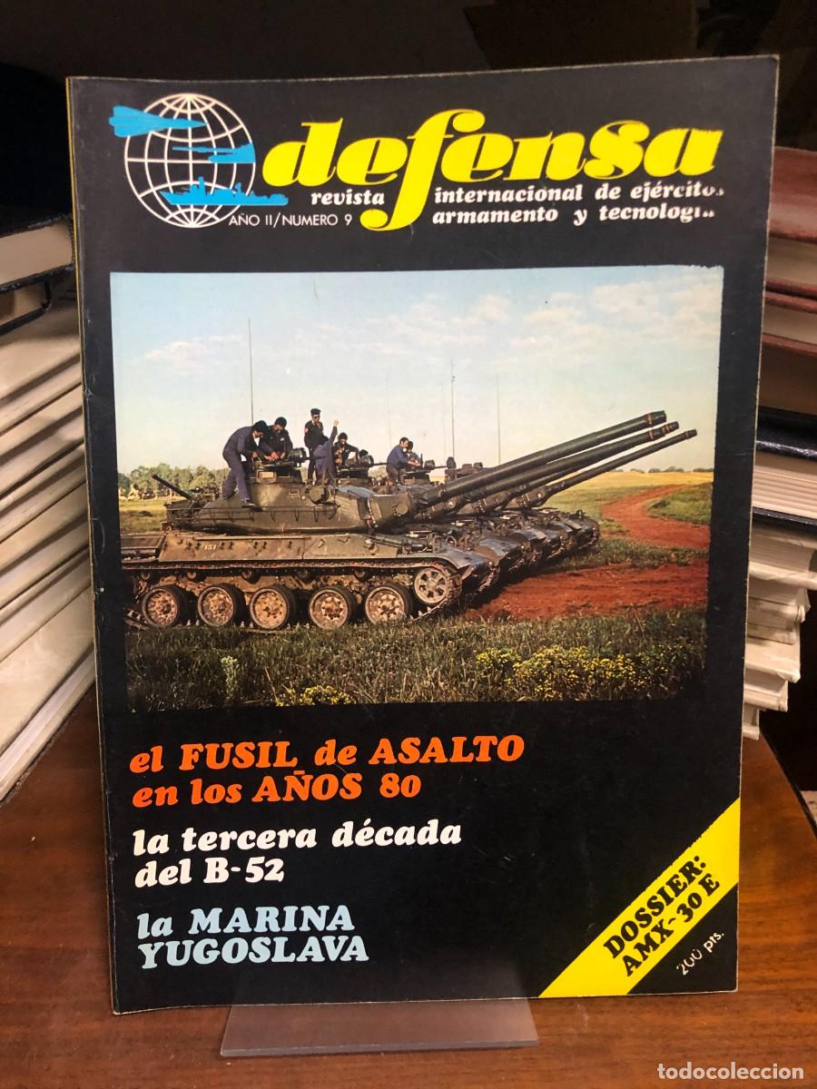 Coleccionismo de revistas y peri&oacute;dicos: Defensa (A&ntilde;o II, N&ordm; 9) Dossier AMX-30 E: Fusiles de asalto en los 80, la tercera d&eacute;cada del B-52 y l