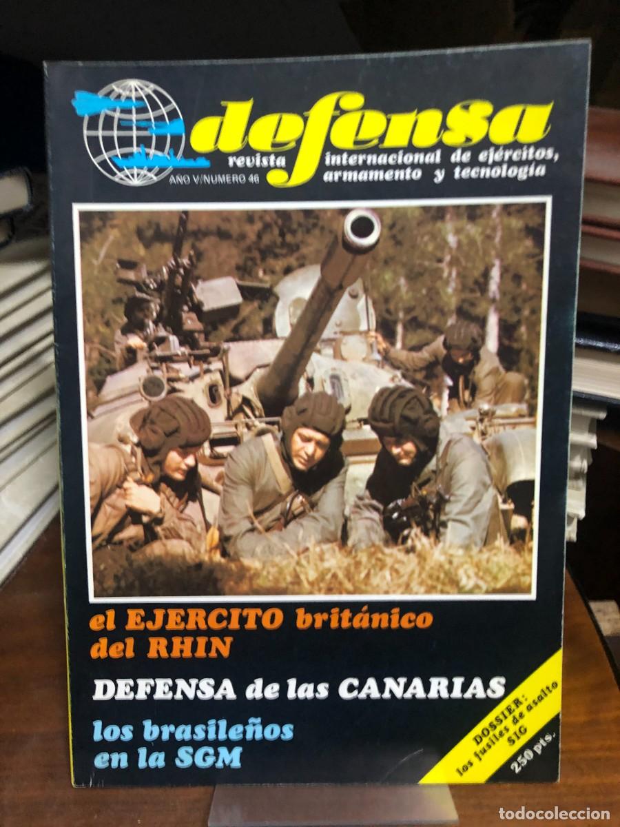 Coleccionismo de revistas y peri&oacute;dicos: Defensa (A&ntilde;o V, N&ordm; 46) Dossier Fusiles de asalto SIG: El Ej&eacute;rcito brit&aacute;nico del Rhin, defensa de las