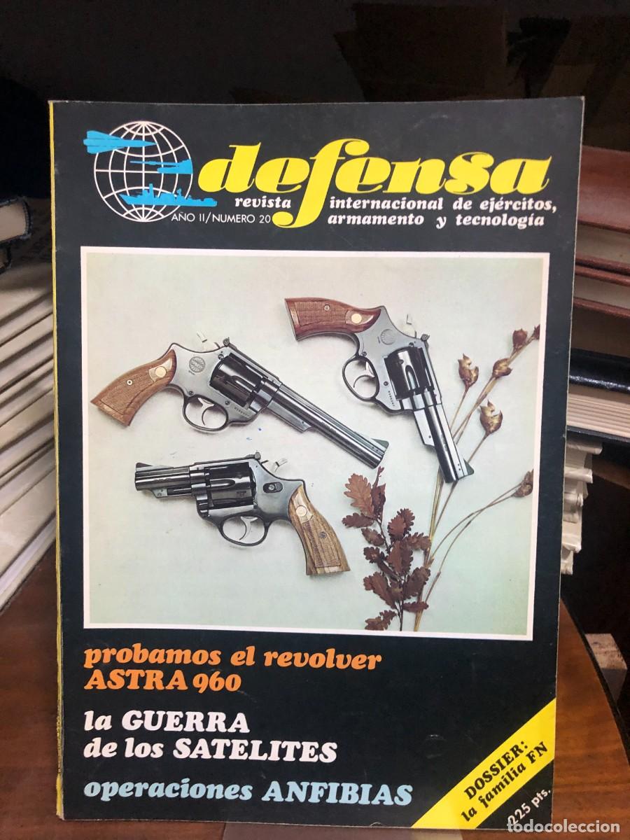 Coleccionismo de revistas y peri&oacute;dicos: Defensa (A&ntilde;o II, N&ordm; 20) Dossier la familia FN: Prueba del rev&oacute;lver Astra 960, la guerra de los sat&eacute;l