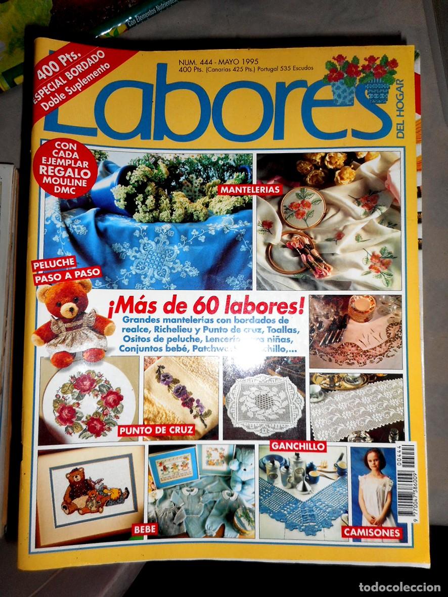 Coleccionismo de revistas y peri&oacute;dicos: REVISTA LABORES DEL HOGAR N&ordm;444 (MAYO 1995) -INCLUYE PATRONES-