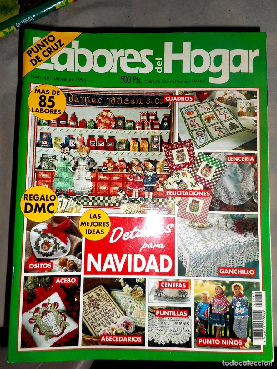 Coleccionismo de revistas y peri&oacute;dicos: REVISTA LABORES DEL HOGAR N&ordm;461 (DICIEMBRE 1996) -INCLUYE PATRONES-