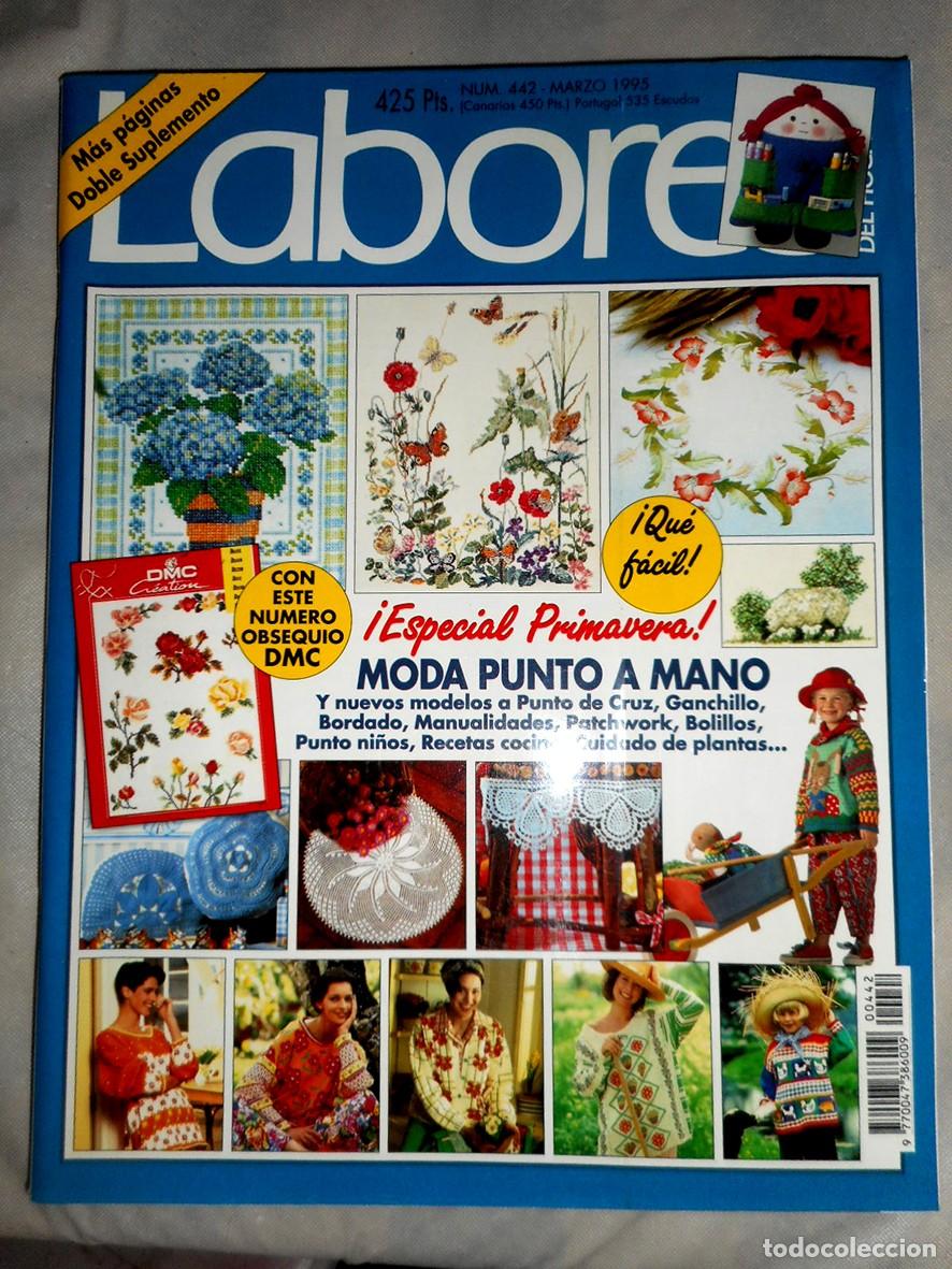 Coleccionismo de revistas y peri&oacute;dicos: REVISTA LABORES DEL HOGAR N&ordm;442 (MARZO 1995) -INCLUYE PATRONES-