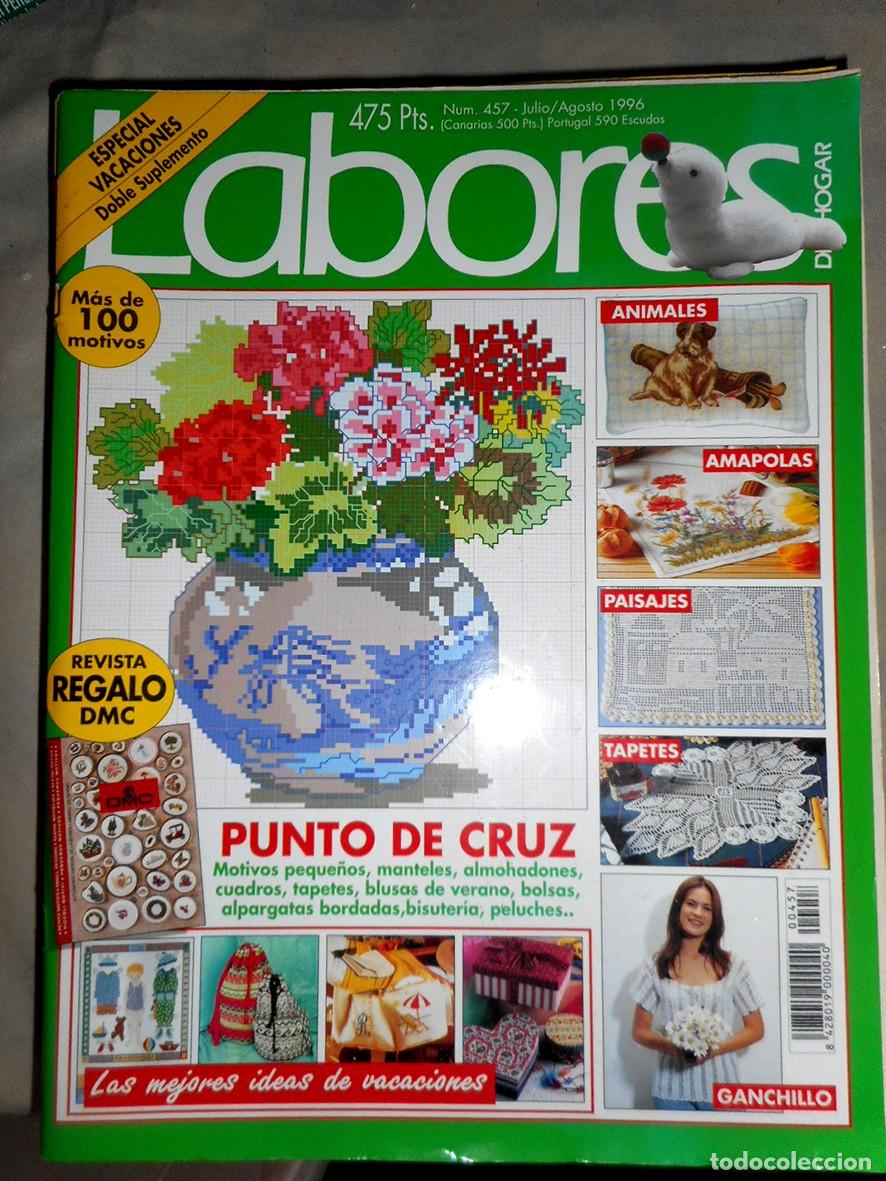 Coleccionismo de revistas y peri&oacute;dicos: REVISTA LABORES DEL HOGAR N&ordm;457 (JULIO-AGOSTO 1996) -INCLUYE PATRONES-