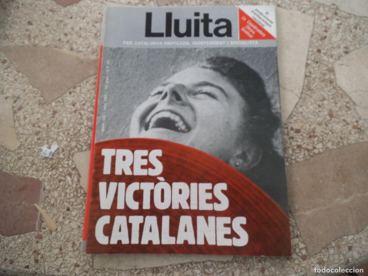 Coleccionismo de revistas y peri&oacute;dicos: lluita, n&ordm; 156, 1990,tres victories catalanes ,el sindicalisme d'aliberament nacional