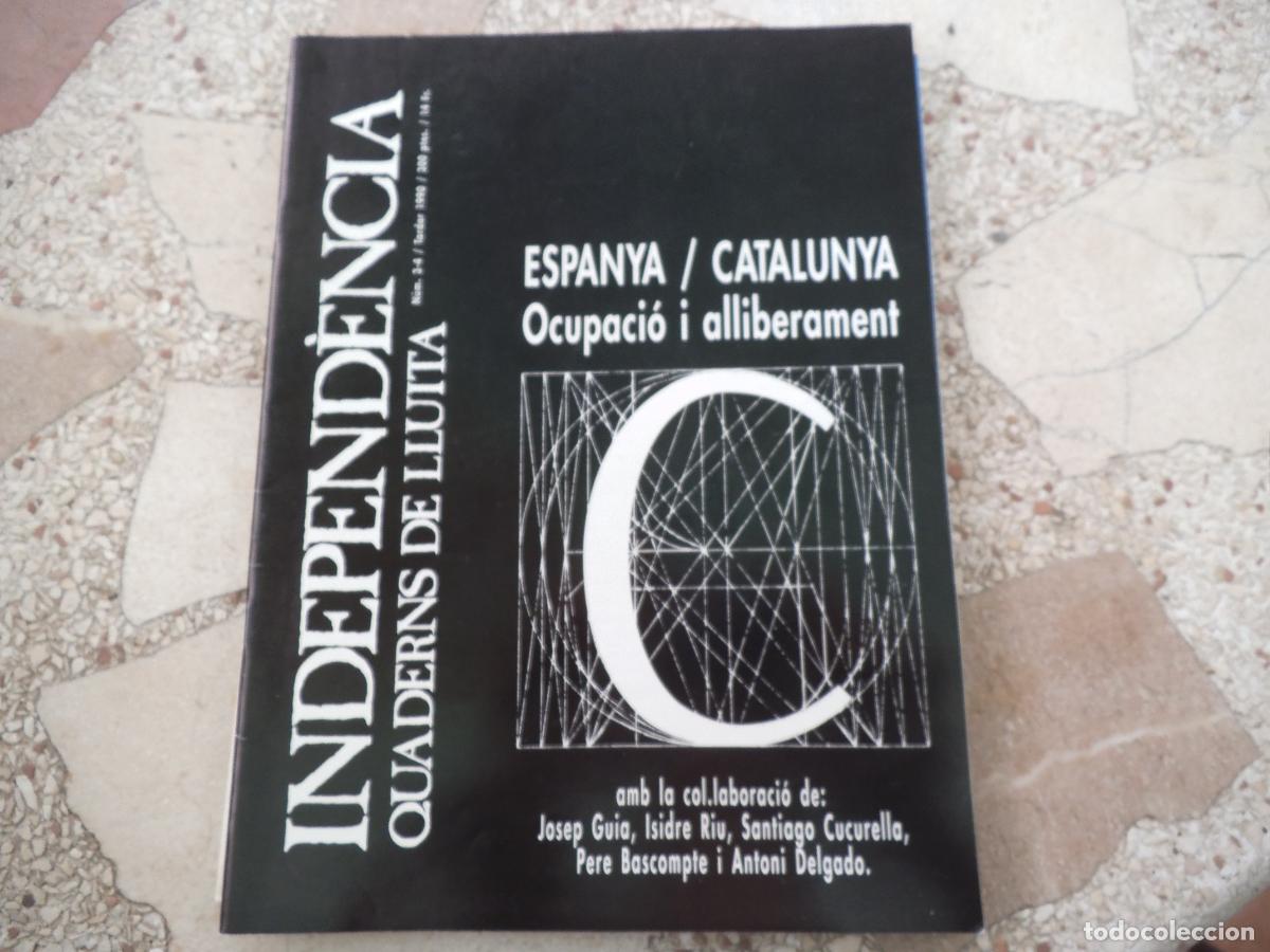Coleccionismo de revistas y peri&oacute;dicos: independencia n&ordm; 3-4, 1990, quaderns de lluita, espanya /catalunya ocupacio i alliberament