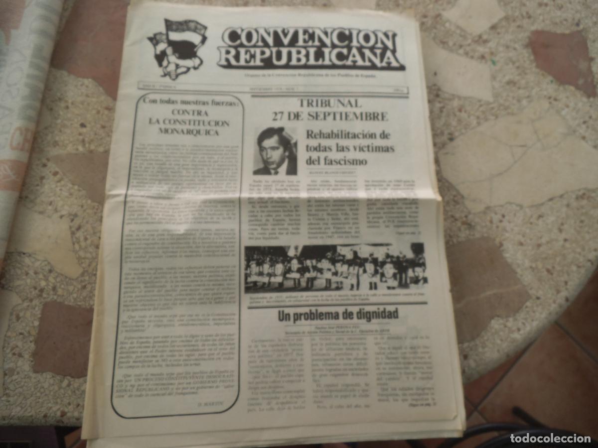 Coleccionismo de revistas y peri&oacute;dicos: accion republicana n&ordm; 2, 1978, viene el hambre, el testamento politico de antonio machado