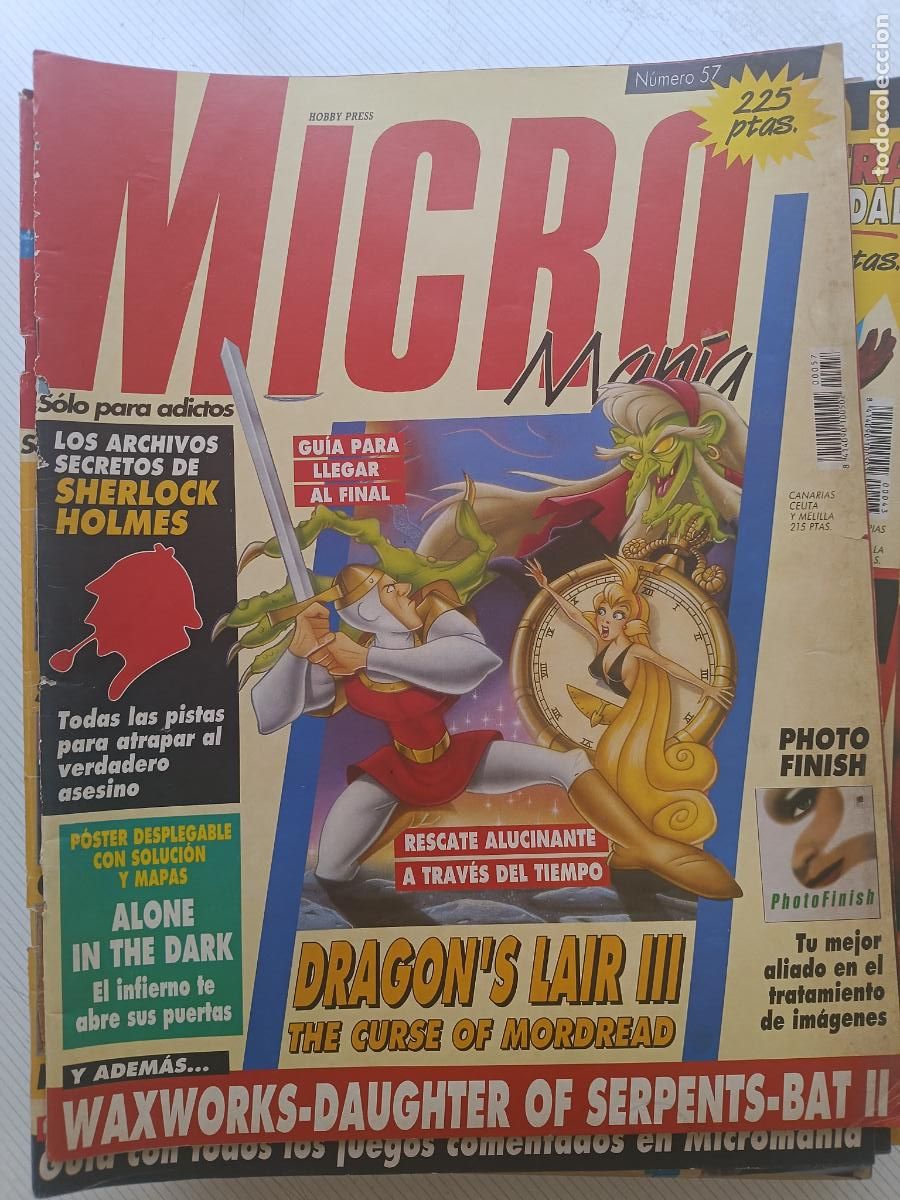 Coleccionismo de revistas y peri&oacute;dicos: Revista de ordenadores Microman&iacute;a n&ordm; 57 (Micro Man&iacute;a)