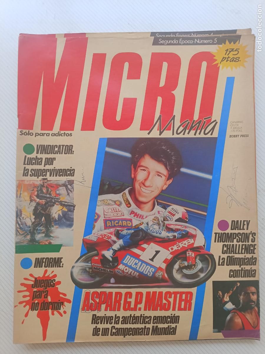 Sammeln von Zeitschriften und Zeitungen: Revista de ordenadores MICRO MANIA N&ordm; 5 SPECTRUM AMSTRAD AMIGA MSX COMMODORE PC MICROMANIA