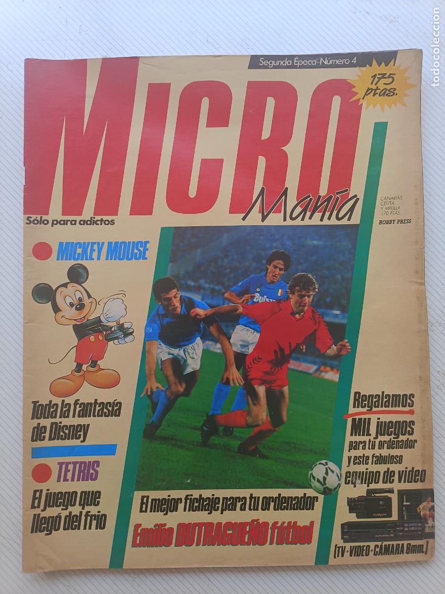 Sammeln von Zeitschriften und Zeitungen: Revista de ordenadores MICRO MANIA N&ordm; 4 SPECTRUM AMSTRAD AMIGA MSX COMMODORE PC MICROMANIA