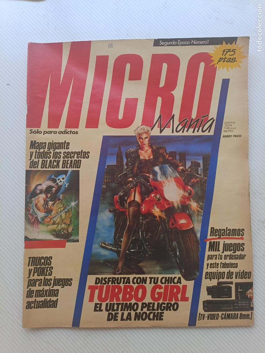 Sammeln von Zeitschriften und Zeitungen: Revista de ordenadores MICRO MANIA N&ordm; 1 SPECTRUM AMSTRAD AMIGA MSX COMMODORE PC MICROMANIA