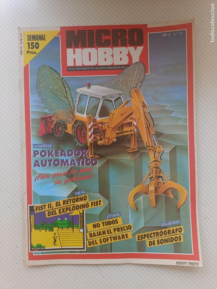 Collection Magazines and Newspapers: Revista de ordenadores MICRO HOBBY 117