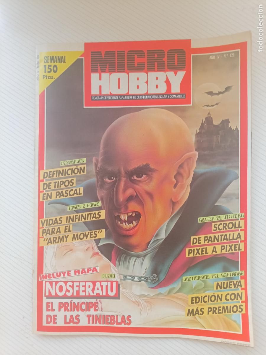 Collection Magazines and Newspapers: Revista de ordenadores MICRO HOBBY 120
