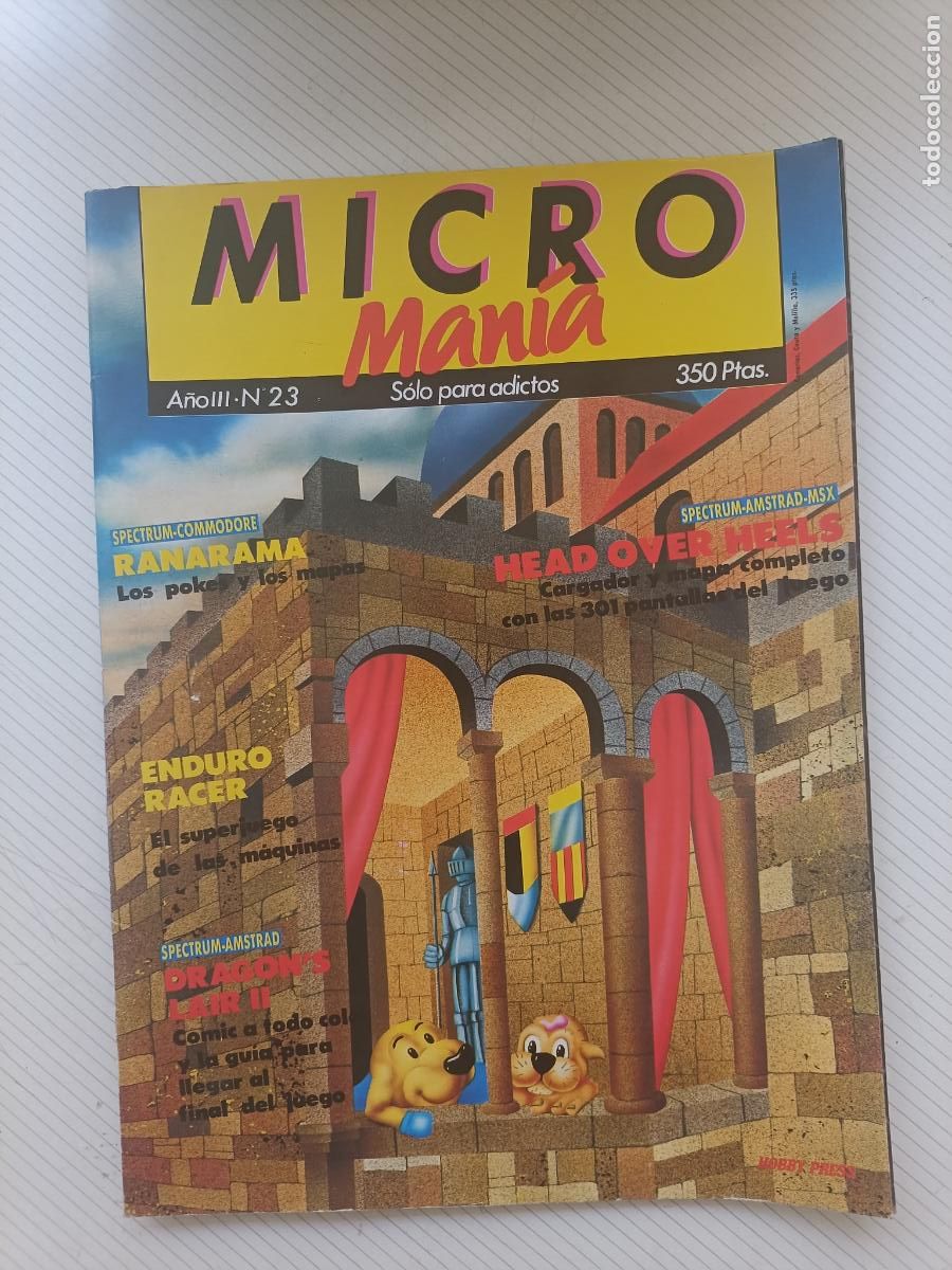 Collectionnisme de Revues et Journaux: Revista de ordenadores MICROMANIA MICRO MANIA N&ordm; 23