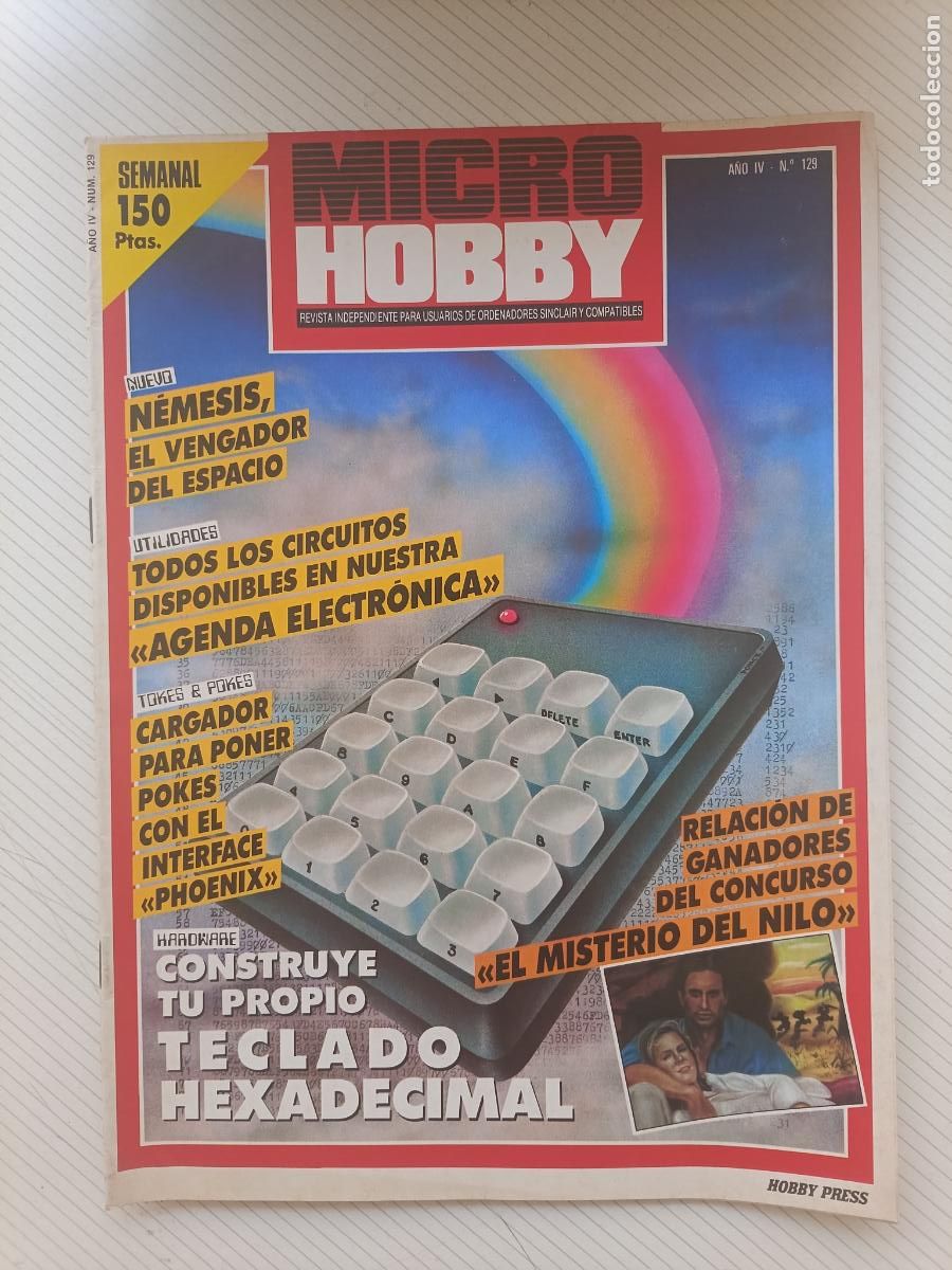 Collezionismo di Riviste e Giornali: Revista de ordenadores MicroHobby n&ordm; 129 a&ntilde;o IV (Micro Hobby, sinclair, spectrum)