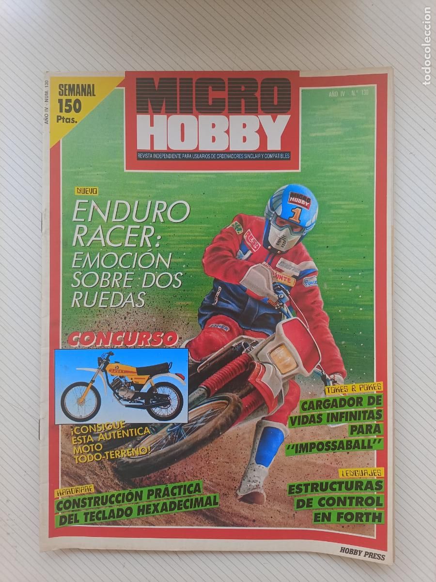 Collezionismo di Riviste e Giornali: Revista de ordenadores MicroHobby n&ordm; 130 a&ntilde;o IV (Micro Hobby, sinclair, spectrum)