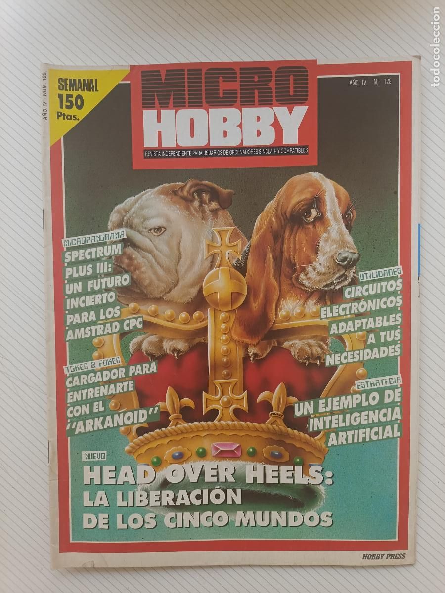 Collezionismo di Riviste e Giornali: Revista de ordenadores MicroHobby n&ordm; 128 (Micro Hobby, sinclair, spectrum)