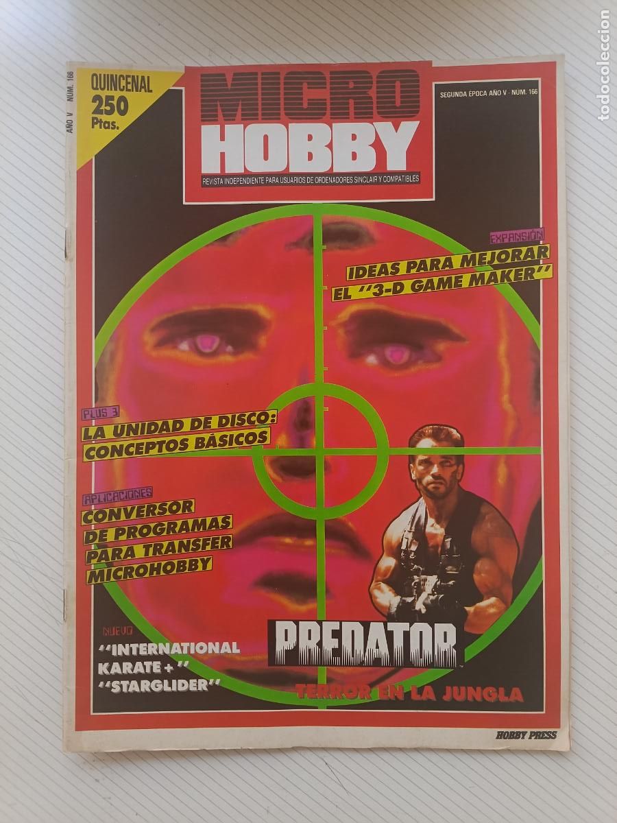 Collezionismo di Riviste e Giornali: Revista de ordenadores MicroHobby n&ordm; 166 (Micro Hobby, sinclair, spectrum)