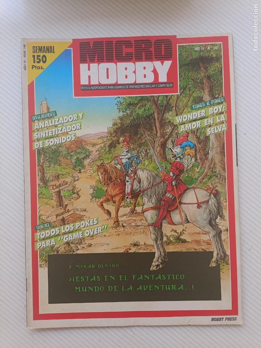 Collezionismo di Riviste e Giornali: Revista de ordenadores MicroHobby n&ordm; 146 (Micro Hobby, sinclair, spectrum)